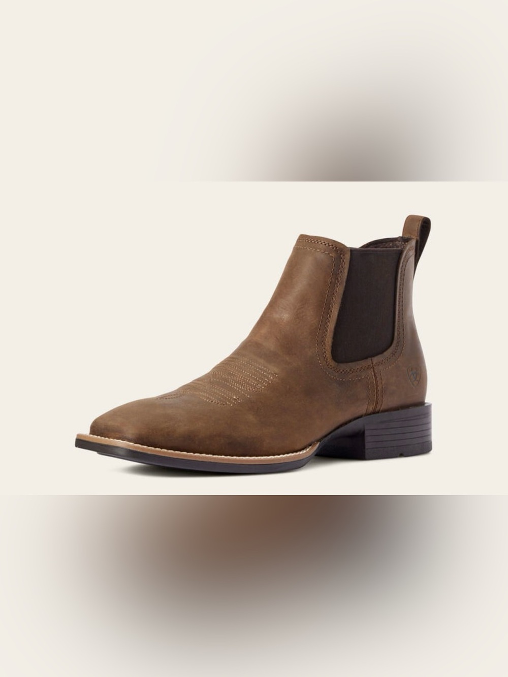 Ariat Booker Chelsea Wide Square Toe Western Boot